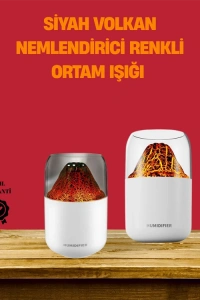 Alev Efektli Ultrasonik Difüzör – Sessiz Çalışma