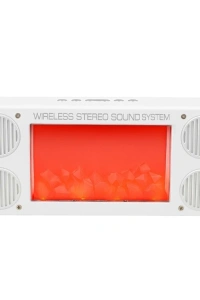 Alev Şömine Efektli Bluetooth Hoparlör Beyaz