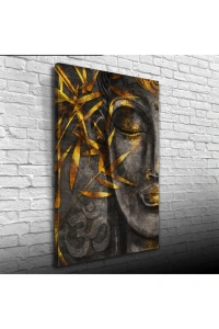 Altın Kadın Canvas Tablo (50x70)