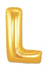 Altın Sarısı Folyo Harf Balon 1 Metre