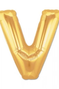 Altın Sarısı Folyo Harf Balon 1 Metre