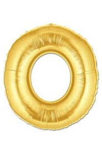 Altın Sarısı Folyo Harf Balon 1 Metre