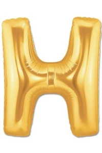 Altın Sarısı Folyo Harf Balon 1 Metre