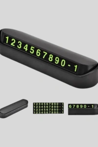 Alüminyum Kasa Gri Çevirmeli Araç İçi Telefon Numaratörü