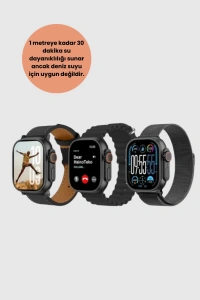 AMOLED Akıllı Saat 49mm Bluetooth Arama Spor ve Sağlık
