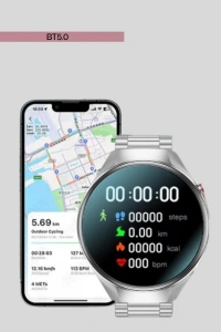 AMOLED Akıllı Saat Gelişmiş Sensörlü – Kadın Sağlığı ve Hatırlatma Özellikli