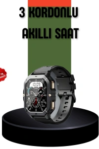 AMOLED Ekranlı Akıllı Saat 10 Gün Pil Ömrü