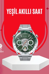 Amoled Smartwatch Harita Modlu Bluetooth Aramalı 3 Değiştirilebilir Kayışlı