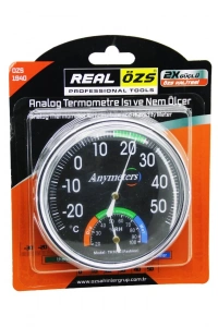 ANALOG TERMOMETRE ISI NEM ÖLÇER ANYMETERS