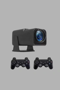 Android Projeksiyon Game Box – 1280x720p HD Çözünürlük, Bluetooth,HDMI ve USB Girişli