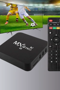 Android TV Box 4K – 2GB RAM 16GB ROM, Kablosuz Wi-Fi Medya Oynatıcı