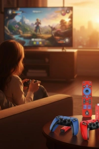 Android TV Game Stick 10K HD 3D Oyun Destekli 64GB Konsol