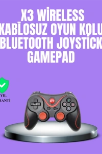 Android Uyumlu Gamepad X3 Game Stick Oyun Kolu Bluetooth Bağlantılı