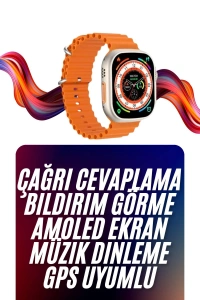 Android ve İOS Uyumlu Uyku ve Sağlık Takibi Yapabilen 3 Kordonlu Akıllı Saat