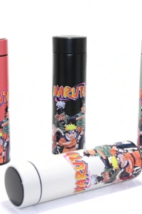Anime Baskılı Dijital Göstergeli Termos 500 ml Model 3