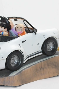Anime Dragon Ball Son Goku, Kuririn, Usta Roshi Figürü 17 Cm