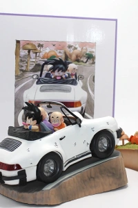 Anime Dragon Ball Son Goku, Kuririn, Usta Roshi Figürü 17 Cm