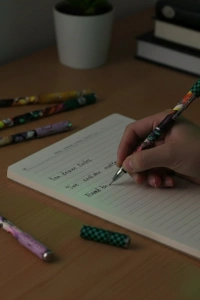 Anime Figür Tükenmez Kalem Ledli