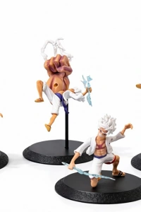 Anime One Piece Luffy Figürü 4lü Set