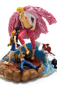 Anime One Piece Luffy Ve Donquixote Figürü
