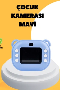 Anında Baskı Özellikli Şipşak Kamera – 24MP HD Çift Lensli, 32GB Hafızalı
