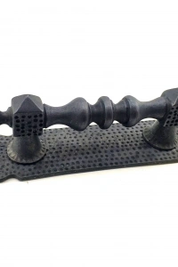 Antika Tarz Dekoratif Pirinç Ağır Kapı Çekme Kolu - 280x65 mm, Oksit