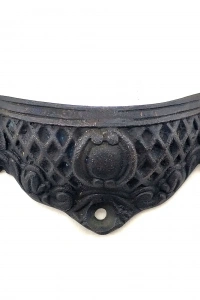 Antika Tarz Dekoratif Pirinç Anıt Tas Mobilya, Çekmece Kulbu - 48x90 mm, Oksit