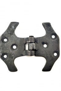 Antika Tarz Dekoratif Pirinç Fit Menteşe - 67 mm, Oksit