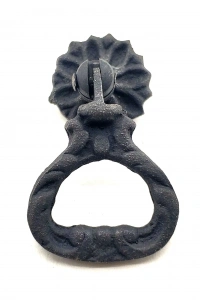 Antika Tarz Dekoratif Pirinç Kalp Sarkaç Mobilya Kulbu - 25 mm, Oksit