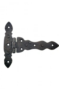 Antika Tarz Dekoratif Pirinç Kuyruklu Düğmeli Menteşe No2 - 138x167 mm, Oksit