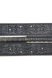 Antika Tarz Dekoratif Pirinç Lüks Okka Menteşe - 20cm, Oksit