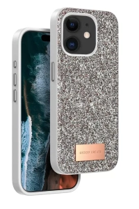 Apple iPhone 11 Bright Simli Kapak - Gold