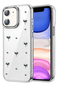 Apple iPhone 11 Fiyonk Desenli Kapak - Desen 1