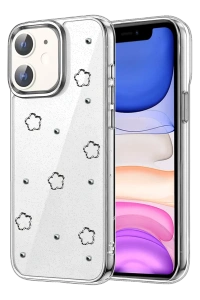 Apple iPhone 11 Fiyonk Desenli Kapak - Desen 2