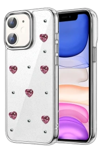 Apple iPhone 11 Fiyonk Desenli Kapak - Desen 3