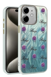 Apple iPhone 11 Kılıf Blade Aynalı Desenli Kapak - Desen 9
