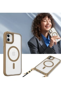 Apple iPhone 11 Kılıf Enka Magsafe Silikon Kılıf - Siyah