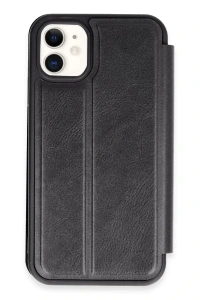 Apple iPhone 11 Kılıf Flip Cover - Siyah