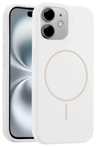 Apple iPhone 11 Kılıf Jully Magsafe Kapak - Beyaz