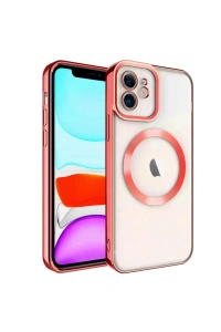 Apple iPhone 11 Kılıf Kross Magneticsafe Kapak - Kırmızı