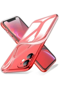 Apple iPhone 11 Kılıf Lüx Şeffaf Silikon