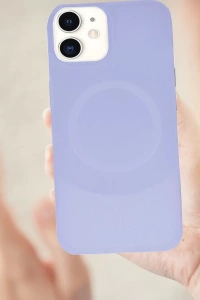 Apple iPhone 11 Kılıf Maya Karbon Kapak - Kahverengi
