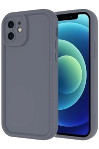 Apple iPhone 11 Kılıf Viera Silikon - Gri