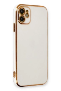 Apple iPhone 11 Kılıf Volet Silikon - Beyaz