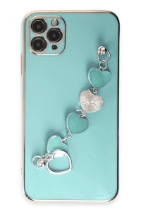 Apple iPhone 11 Pro Kılıf Esila Silikon - Su Yeşili