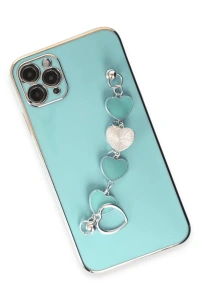 Apple iPhone 11 Pro Kılıf Esila Silikon - Su Yeşili