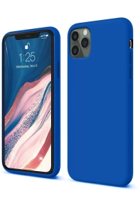 Apple iPhone 11 Pro Kılıf First Silikon - Mavi