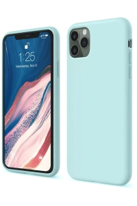 Apple iPhone 11 Pro Kılıf First Silikon - Turkuaz