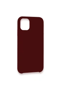 Apple iPhone 11 Pro Kılıf Lansman Legant Silikon - Bordo