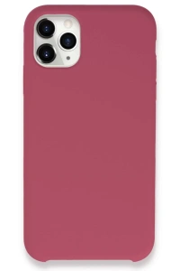 Apple iPhone 11 Pro Kılıf Lansman Legant Silikon - Fuşya